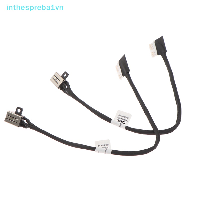 1 Giắc Cắm Nguồn DC Kèm Dây Cáp Cho Laptop Dell Inspiron