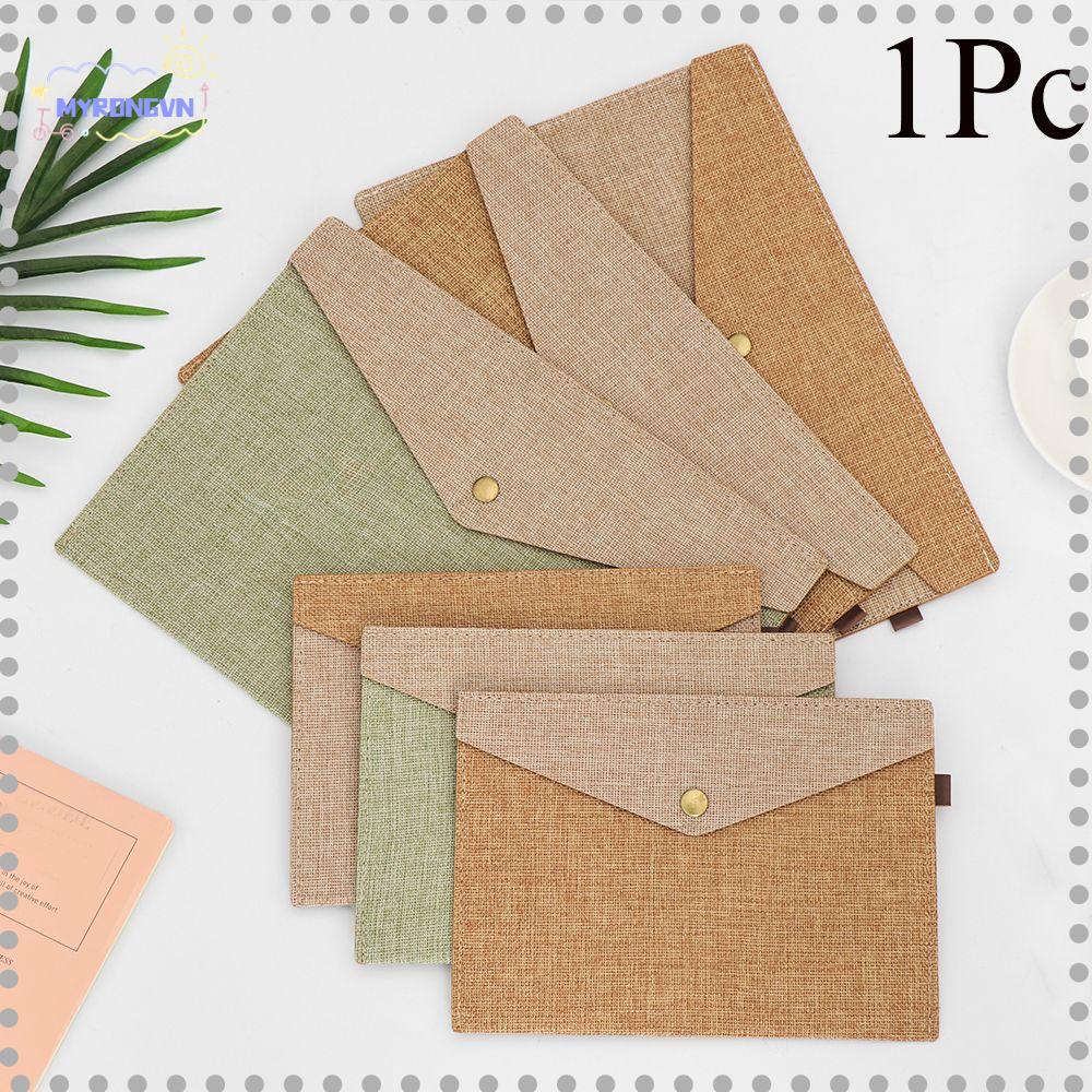 Túi đựng tài liệu bằng canvas kiểu dáng đơn giản