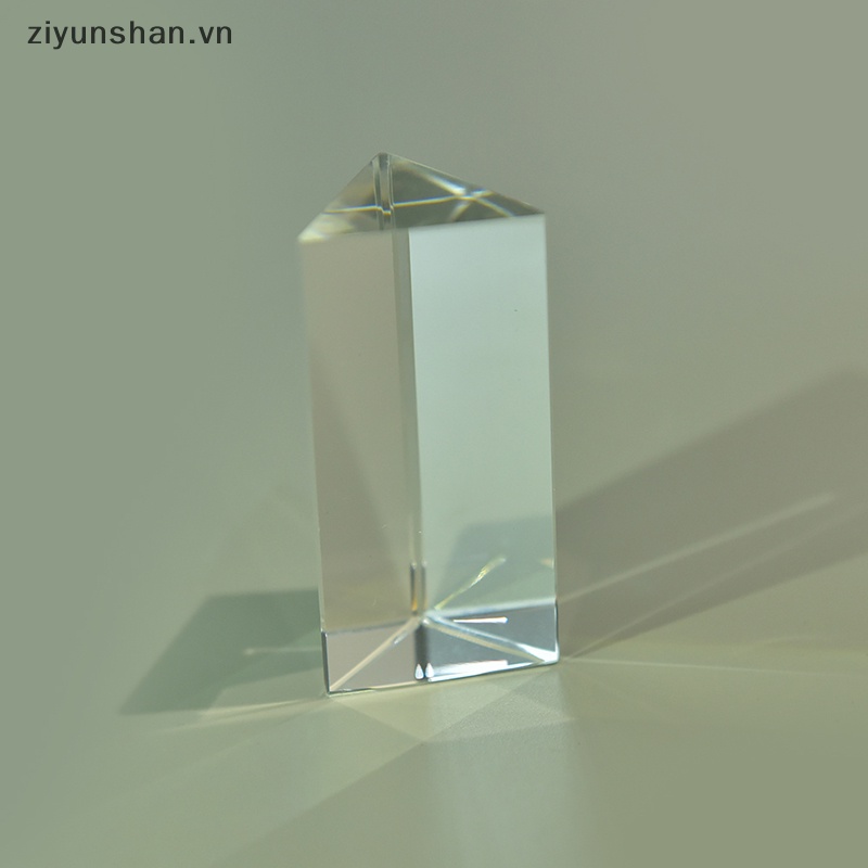 Khối Lăng Kính Tam Giác Bằng Thủy Tinh ziyunshan 30 * 30 * 60mm BK7