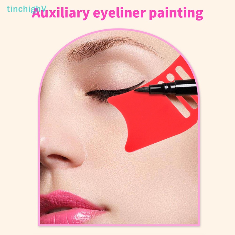 Khuôn Silicon Hỗ Trợ Kẻ Mắt / Lông Mày Đa Năng Cho Người Mới Bắt Đầu