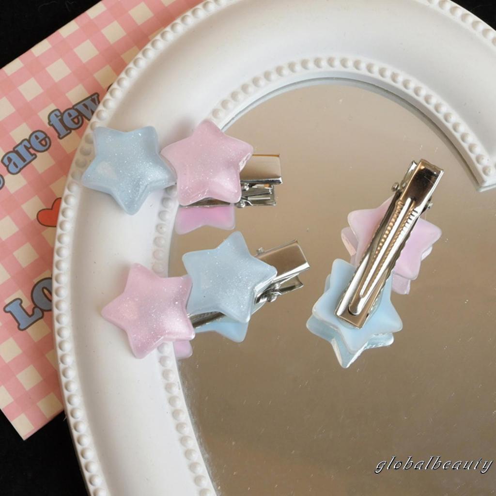 Kẹp Tóc Hình Ngôi Sao Đính Đá Thời Trang Cho Nữ