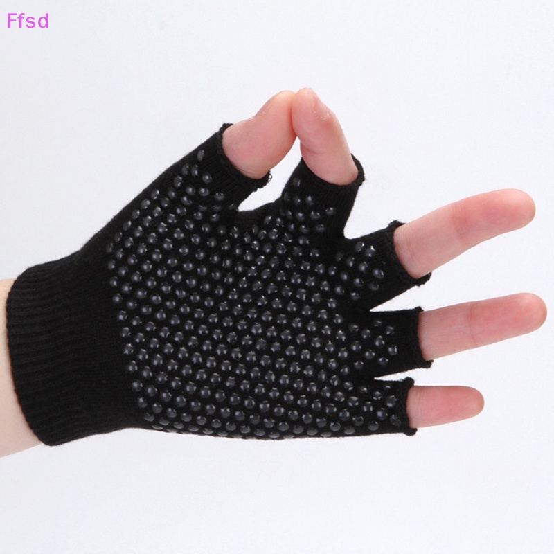 {Ffsd} Mới Găng Tay Nửa Ngón Tập Thể Dục / Đạp Xe / Yoga Chống Trượt * Bán Chạy