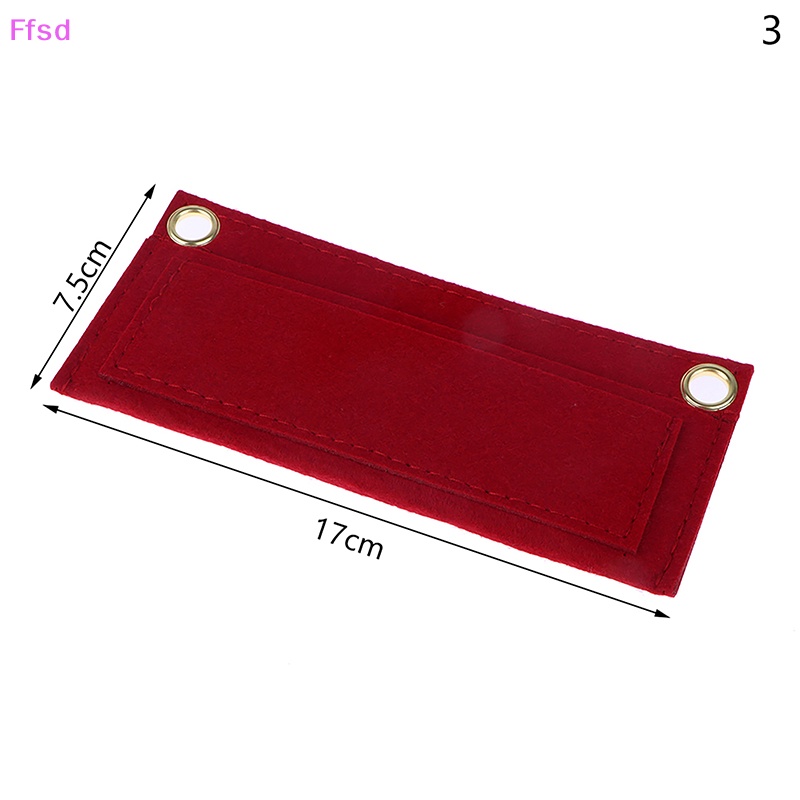 {Ffsd} 1 Túi Đeo Chéo Đựng Thẻ Bằng Vải Nỉ Lót Bên Trong Phong Cách Retro Bán Chạy