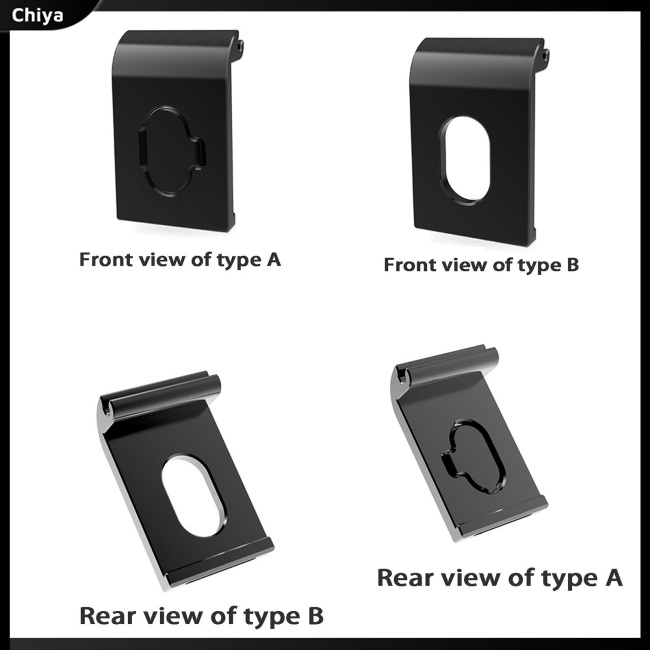 Nắp Đậy Pin Mini Bằng Kim Loại Màu Đen Chống Rơi Cho Gopro Hero 11