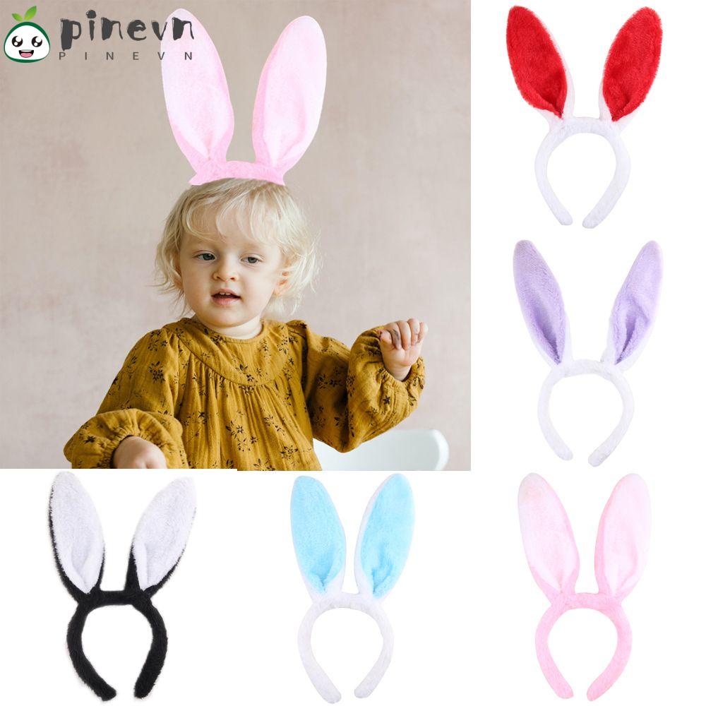 PINEVN Băng Đô Tai Thỏ Hóa Trang Cho Người Lớn Và Trẻ Em