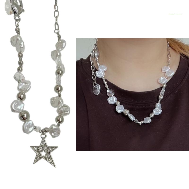 Vòng Cổ Chuỗi Xích Ánh Sáng Thời Trang Sang Trọng