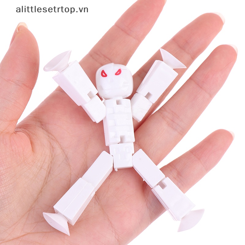 Alittlesetrtop stikbot puppet sucker joint puppet freeze action hình quay phim hoạt hình chân máy.