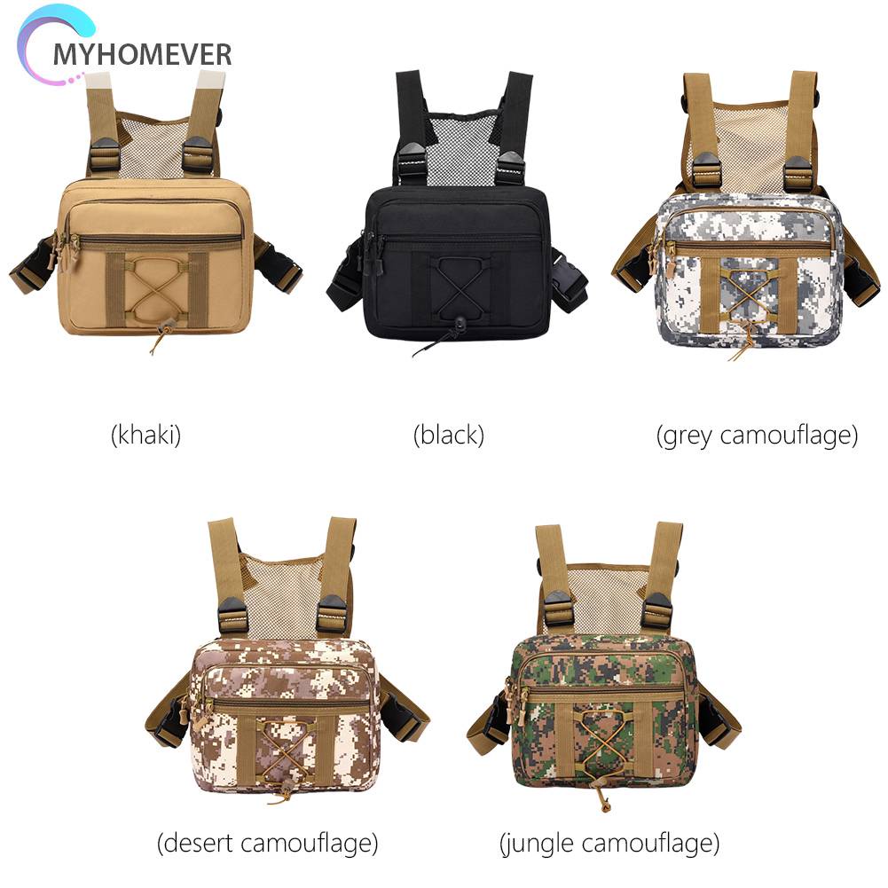 Túi Đeo Chéo Ngực Vải Oxford Nhỏ Gọn Có Thể Điều Chỉnh Thời Trang Cho Nam