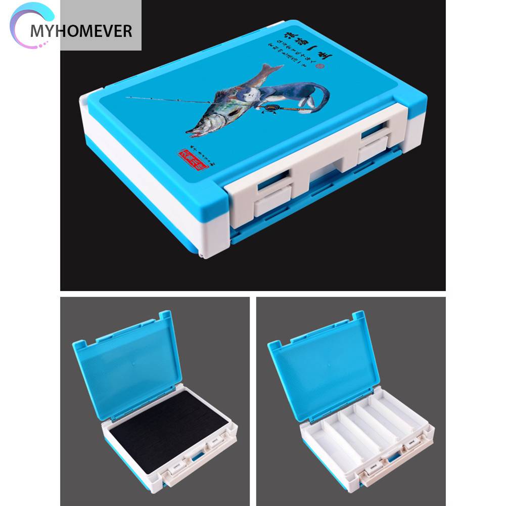 Hộp Đựng Dụng Cụ Câu Cá Hai Mặt Chống Thấm Nước Tiện Dụng