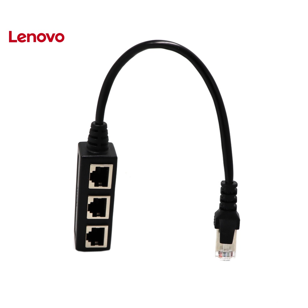 Dây Cáp Kết Nối Mạng LAN Ethernet RJ45 1 Đến 3 Chiều Bằng PVC Chống Mài Mòn