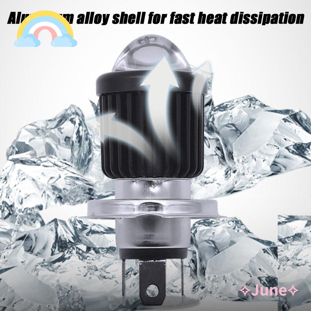 JUNE Đèn Pha Led 3 Kiểu Chuyên Dụng Cho Xe Mô Tô / Xe Hơi