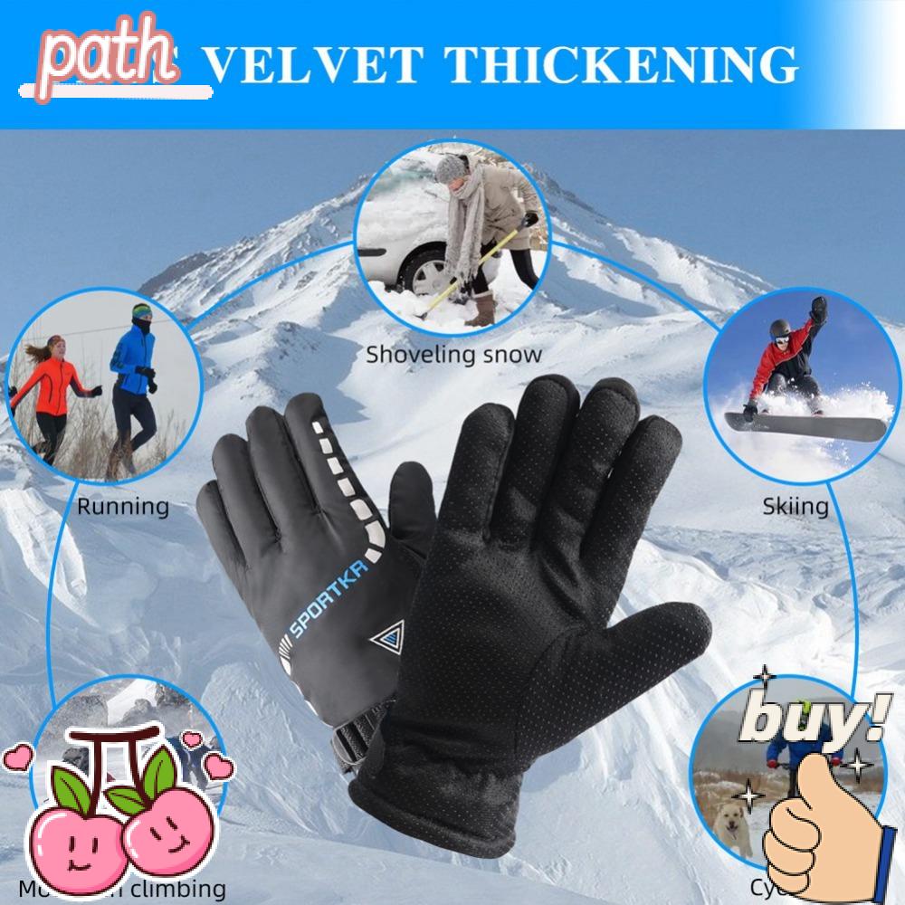 PATH Găng Tay Thể Thao Chống Gió Giữ Nhiệt Thân Thiện Với Làn Da