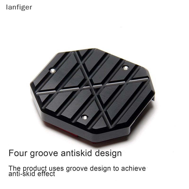 Lanf Miếng Đệm Mở Rộng Chân Chống Đứng Xe Máy Xe Đạp EN