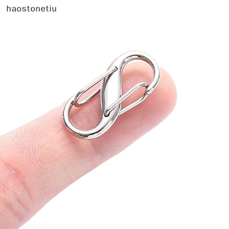 Set 5 Móc Khóa Chữ S Bằng Hợp Kim Chống Trộm Có Thể Điều Chỉnh Đa Ứng Dụng