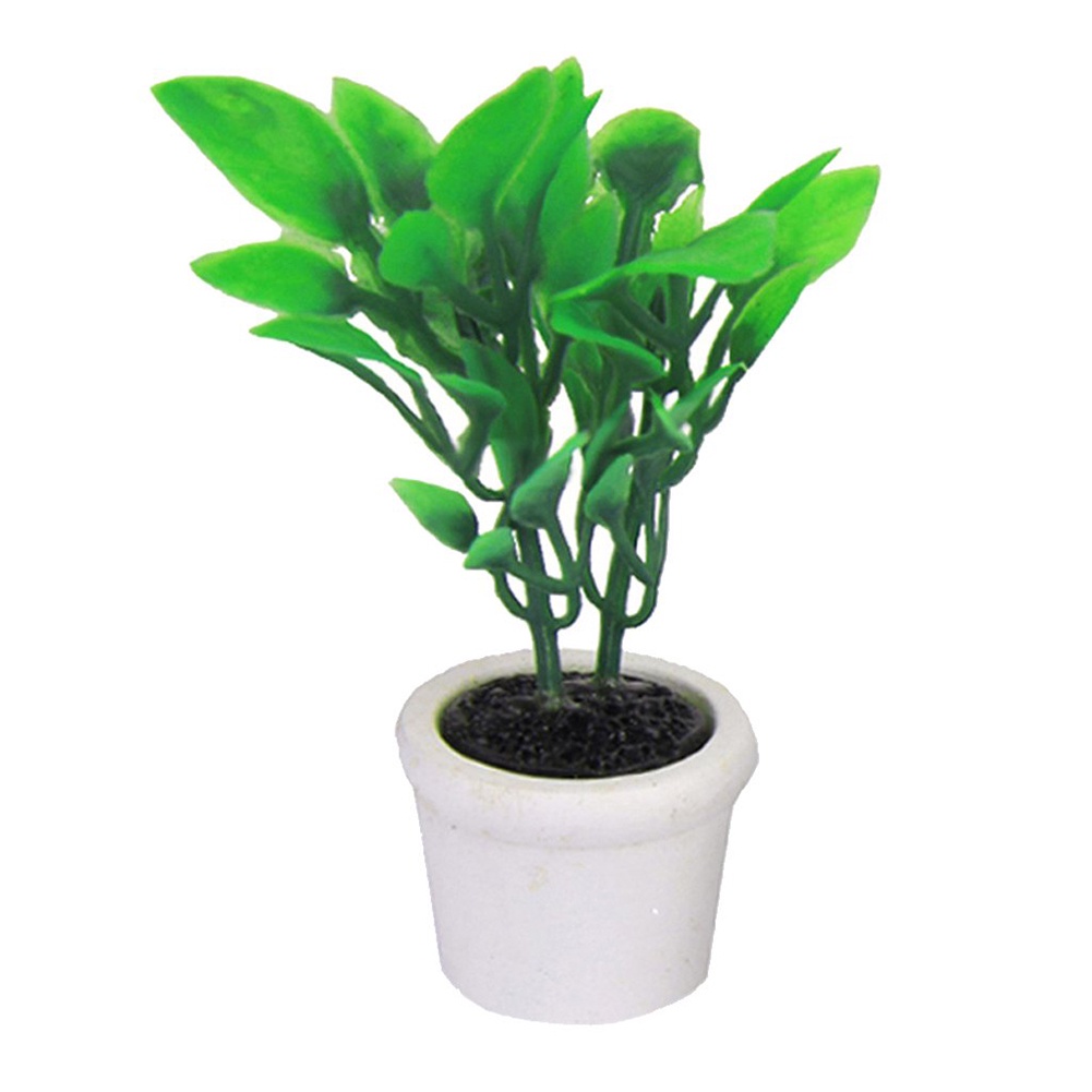 Mô Hình Cây Xanh Trang Trí Nhà Búp Bê Tỉ Lệ 1: 12