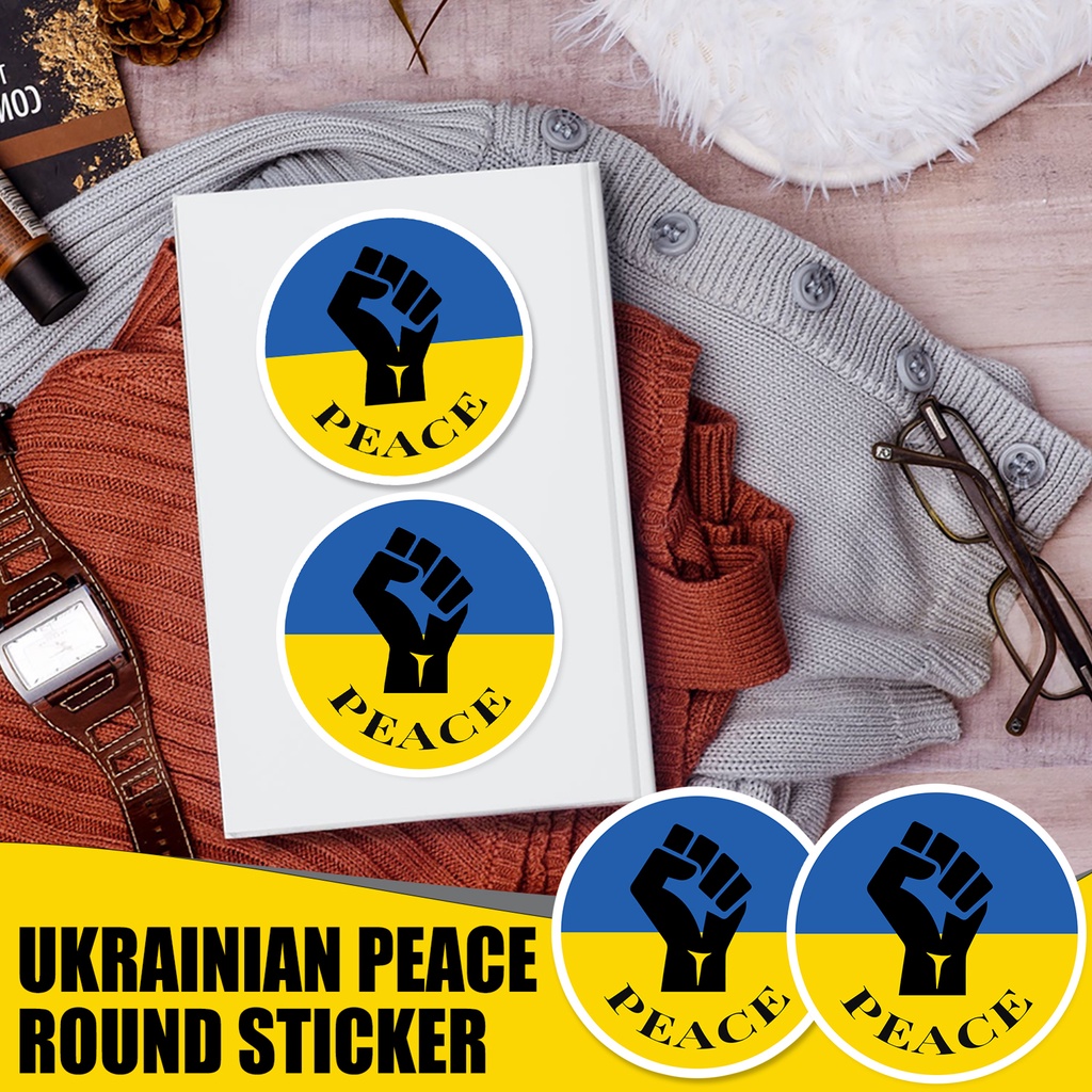 Bộ 10 / 50 Miếng Dán Đề Can Tròn Nhiều Màu Sắc Đa Năng Chống Phai Màu Trang Trí Xe Hơi