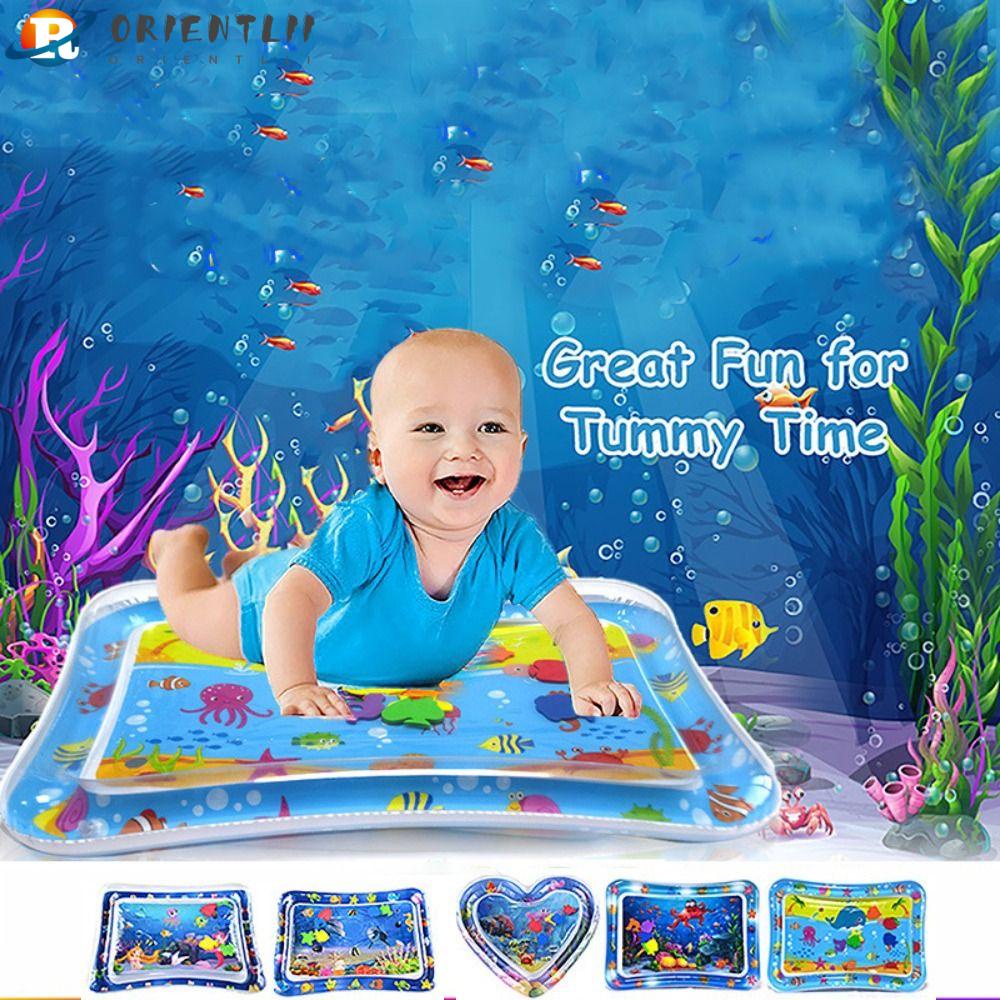 ORIENTLII Thảm Nước Bơm Hơi Đồ Chơi Dành Cho Trẻ Em Mới Sinh