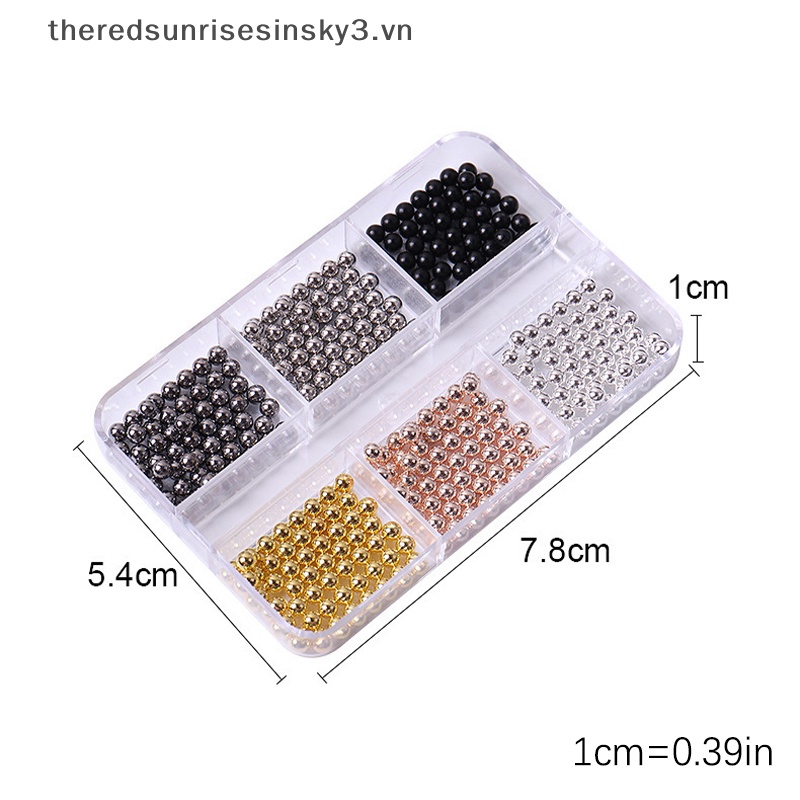 Hạt Thép 3D Mini Trang Trí Móng Tay Nghệ Thuật Thời Trang