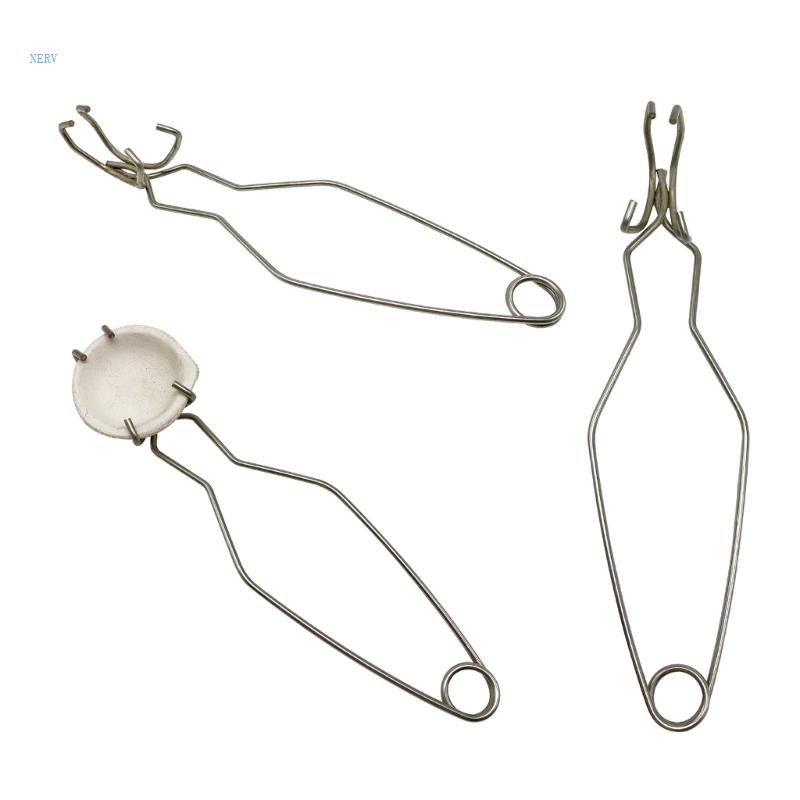 Kẹp Gắp Lòng Chảy Vàng Bằng Gốm Chuyên Dụng Cho Phòng Thí Nghiệm Công Nghiệp Nerf