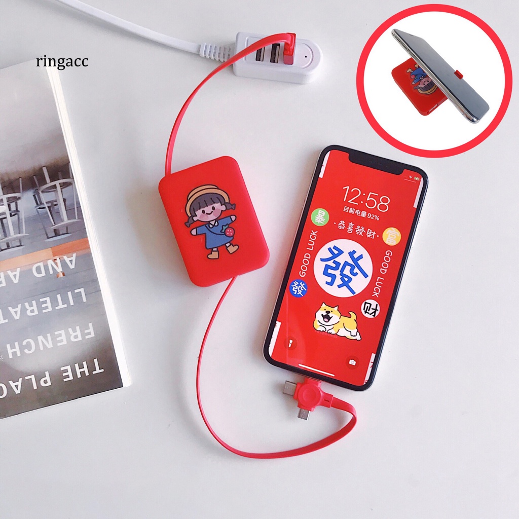 Dây Cáp Sạc RGA 1m 3 Trong 1 Tiện Dụng Dành Cho Điện Thoại Thông Minh