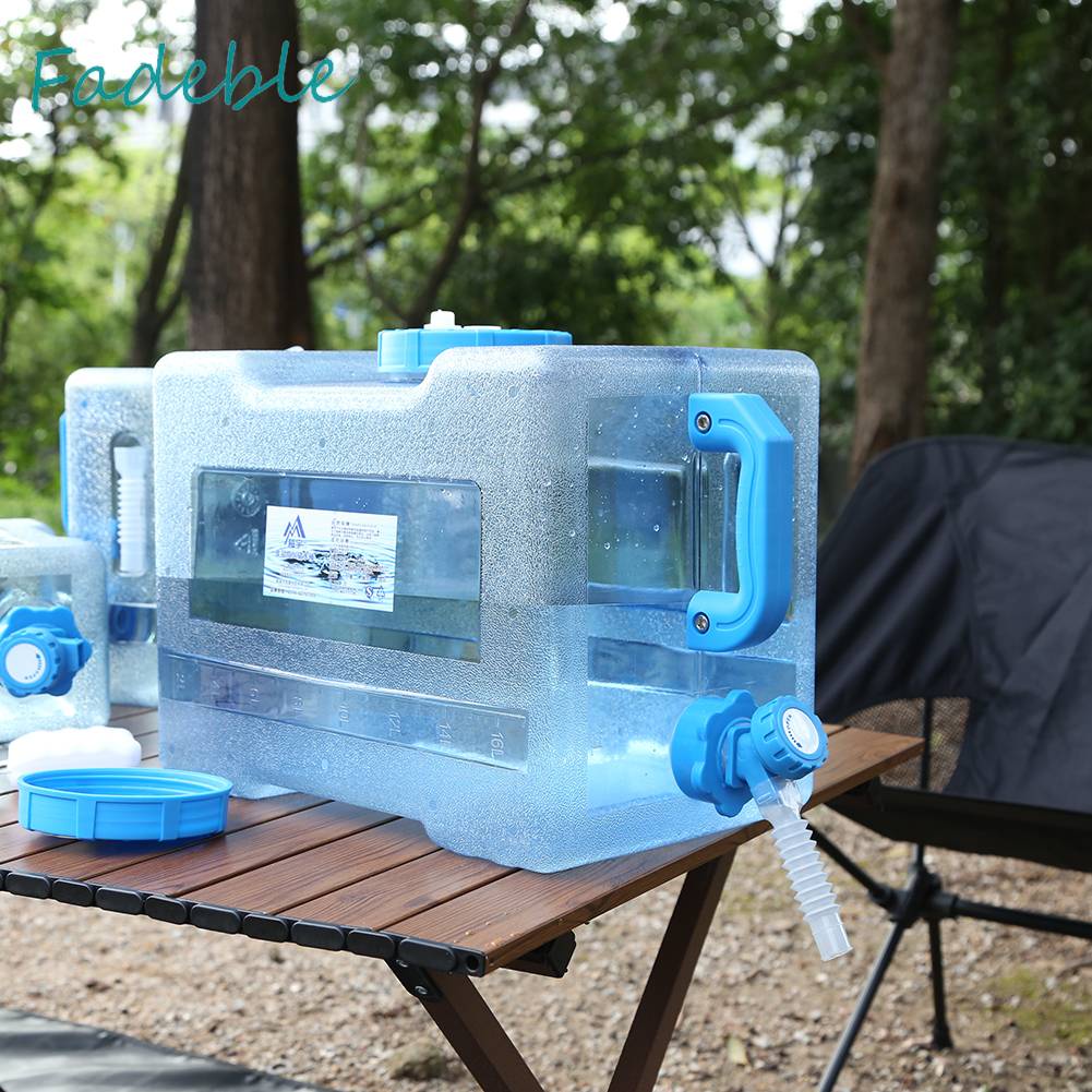 Bình Đựng Nước Chống Rò Rỉ Dung Tích 6 / 8 / 13 / 18L Tiện Dụng Mang Theo Du Lịch Cắm Trại