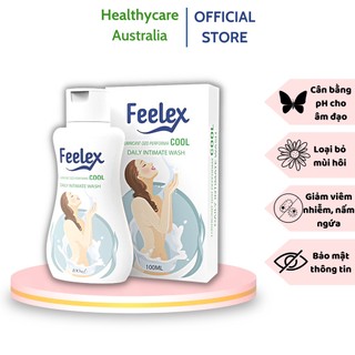 Dung dịch vệ sinh phụ nữ Feelex Lubricant OZO Performa Cool, 100ml