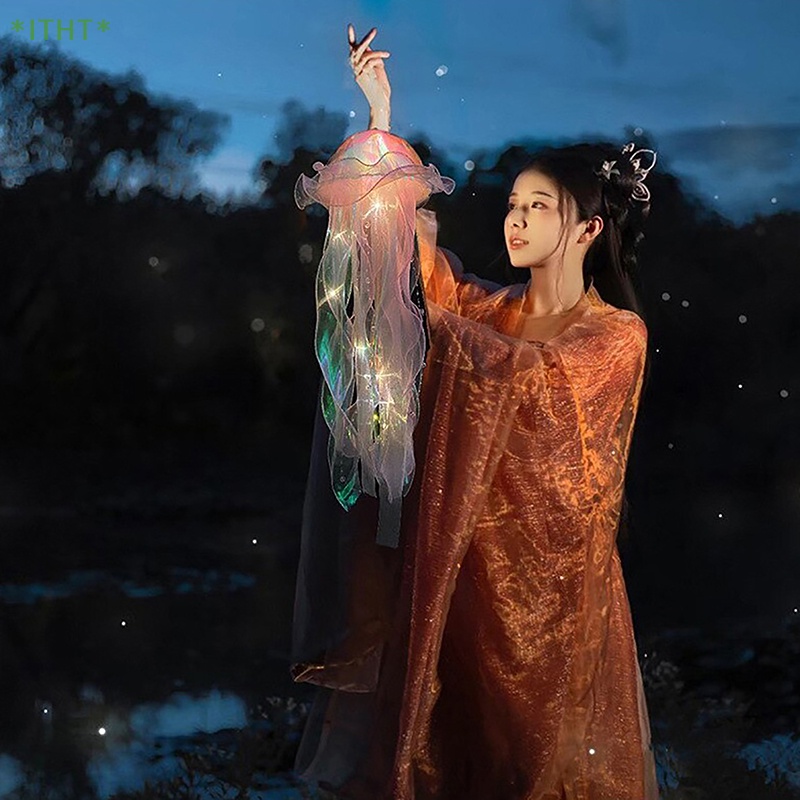 Đèn Ngủ Hình Sứa Biển Sáng Tạo Trang Trí Nhà Cửa Mới