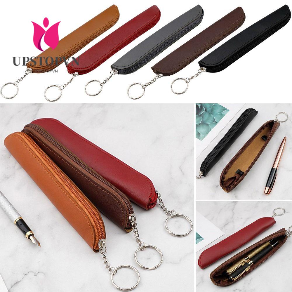 UPSTOPVN Bóp Viết Da PU Thiết Kế Đơn Giản Phong Cách Retro