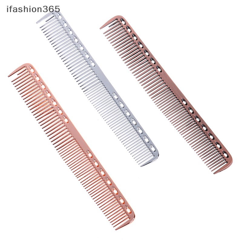 1 Lược Chải Tóc Bằng Thép Không Gỉ Chống Tĩnh Điện ifashion365