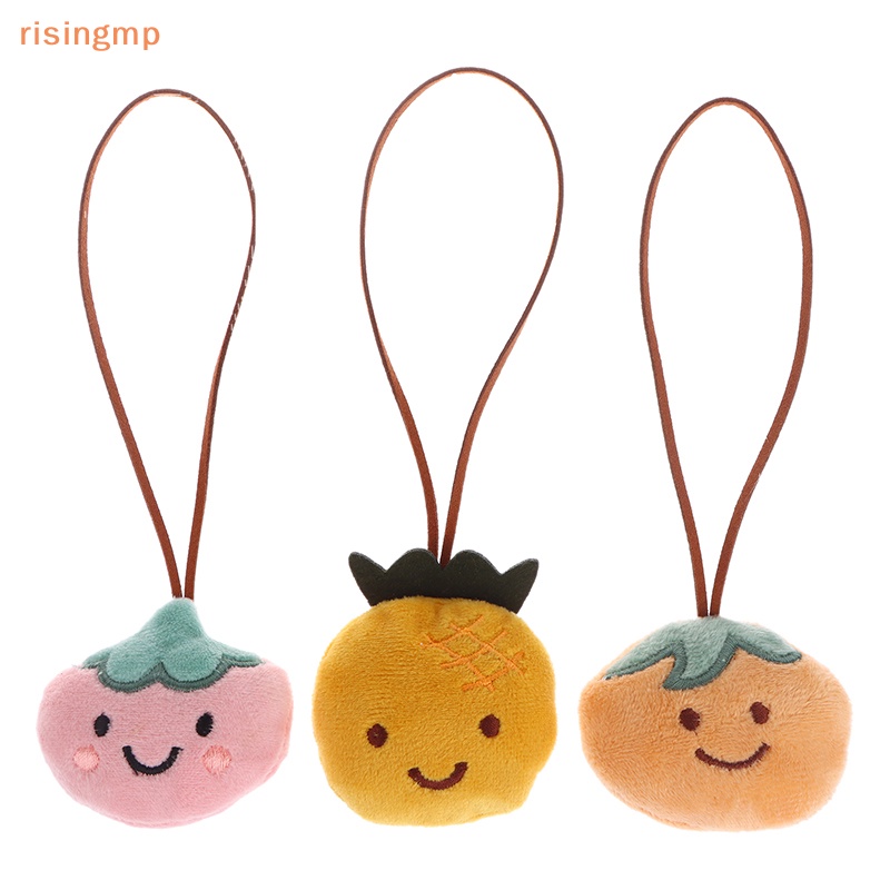 Móc Chìa Khóa / Tên Trái Cây Hoạt Hình Nhồi Bông Chống Thất Lạc Tiện Dụng