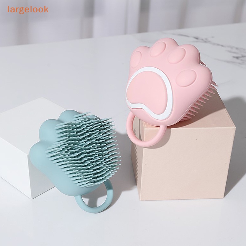 Bàn Chải Silicone Mềm Chà Massage Cơ Thể Khi Tắm