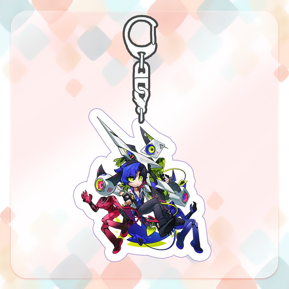 Móc khóa in hình Liên quân game Arena of Valor ver SONIC anime mica game arcylic chibi treo cá tính