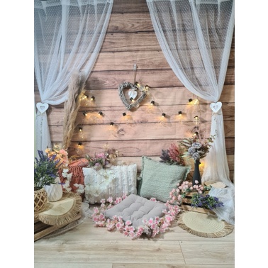 Phông Nền Chụp Ảnh Sàn Gỗ Bằng Cao Su Cho Bé Sơ Sinh