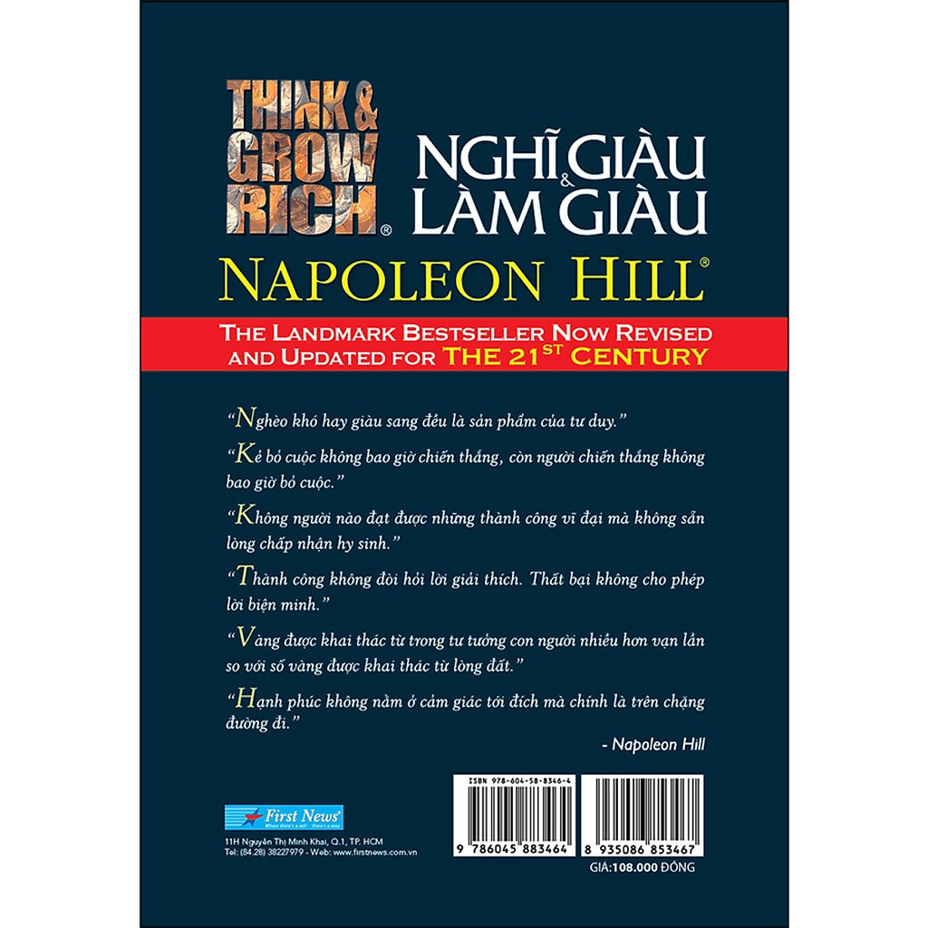 Sách - Nghĩ Giàu & Làm Giàu