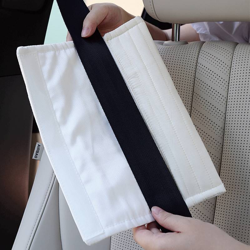 Car Safety Belt Shoulder Pad Cover Cute Personality Children Soft Anti-Strangulation Neck Protective Cover Four Seasons Universal Car Interior Supplies frLH