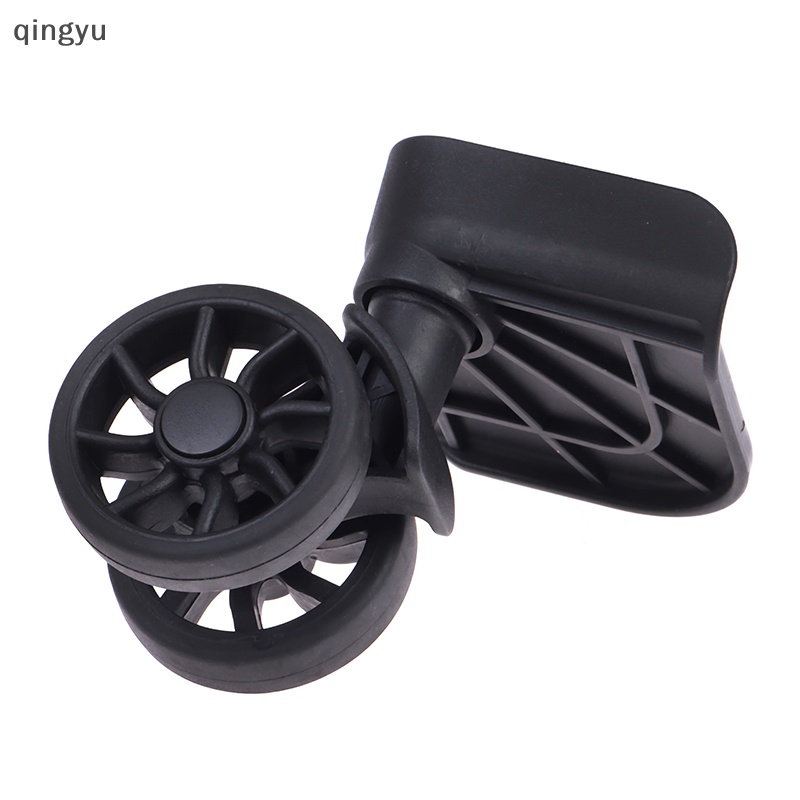 Bộ 2 Bánh Xe Xoay 360 Độ Thay Thế Chống Mài Mòn Dùng Cho Vali