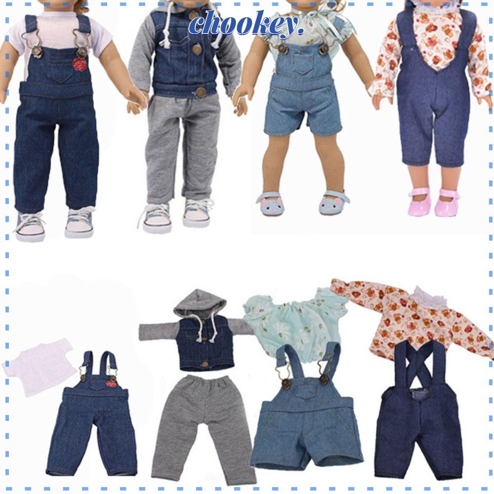 CHOOKEY Bộ Quần Áo Dành Cho Búp Bê 18Inch / 43cm