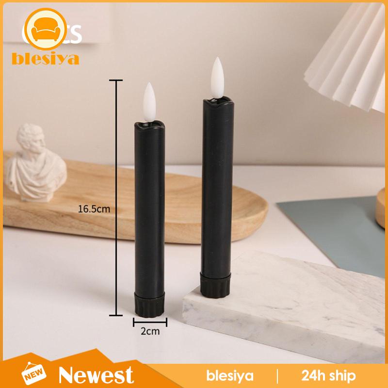 Bộ 6 Nến Đèn LED 3D Không Lửa Kèm Điều Khiển Từ Xa Trang Trí Bàn Tiệc Cưới / Valentine