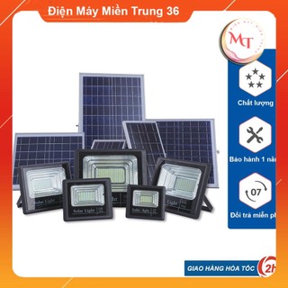 Đèn pha năng lượng mặt trời đèn ngoài trời 100w, 200w 300w chống nước bảo hành 12 tháng