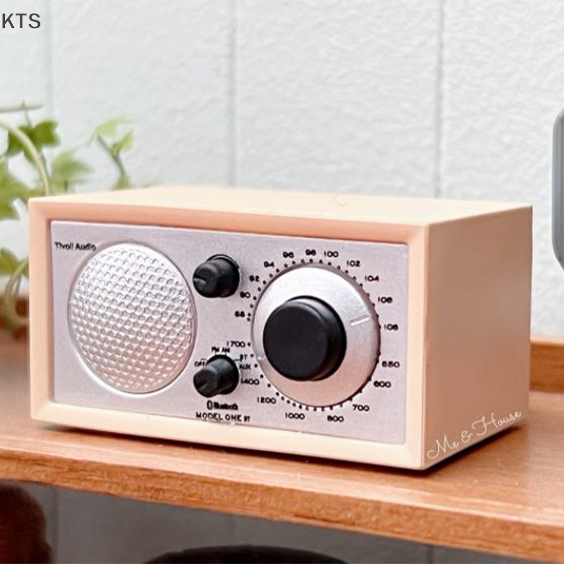 Radio Mini Tỉ Lệ 1 / 6 Trang Trí Nhà Búp Bê