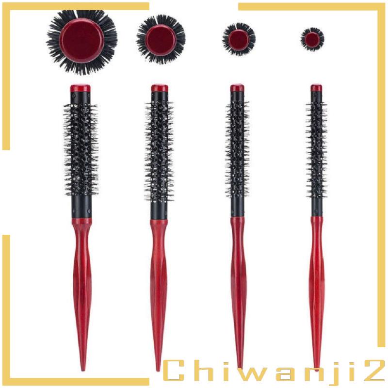 Bàn Chải Tròn Chống Trượt Chuyên Dụng Cho Salon Làm Tóc