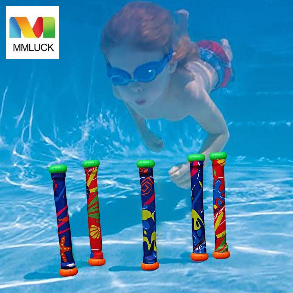 MMLUCK Set 5 Đồ Chơi Lặn Nhiều Màu Sắc Trọng Lượng Nhẹ Cho Trẻ Em
