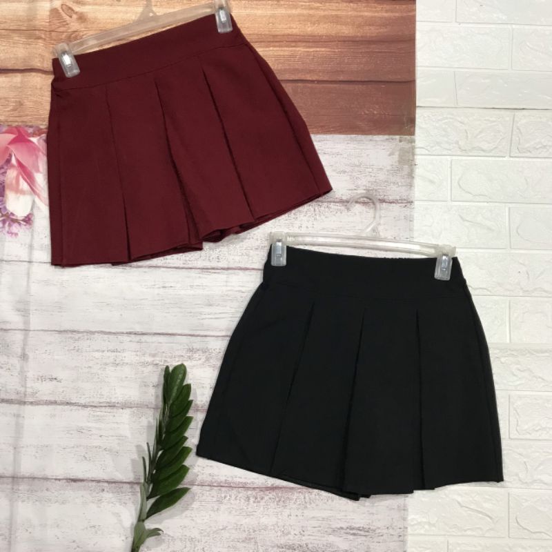 ⚡BIG SALE⚡Quần giả váy _ Quần short váy nữ xếp ly thời trang _ Quần short kate nữ