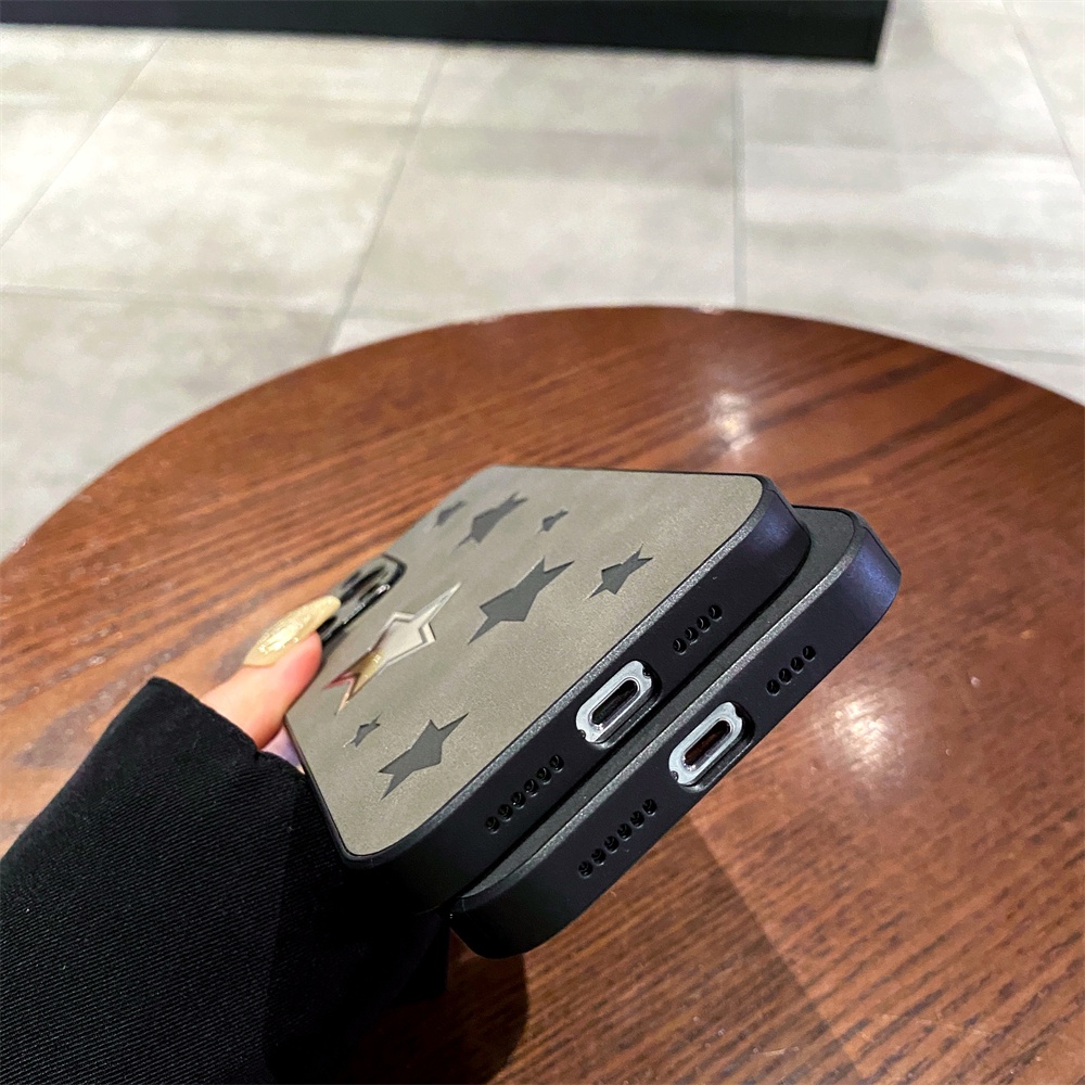 Ốp Điện Thoại Da PU In Logo Sang Trọng Cho IPhone 11 Pro 14 12 11 13 Pro MAX 7 8 Plus XS MAX XR X XS 13 12 14 Pro 14