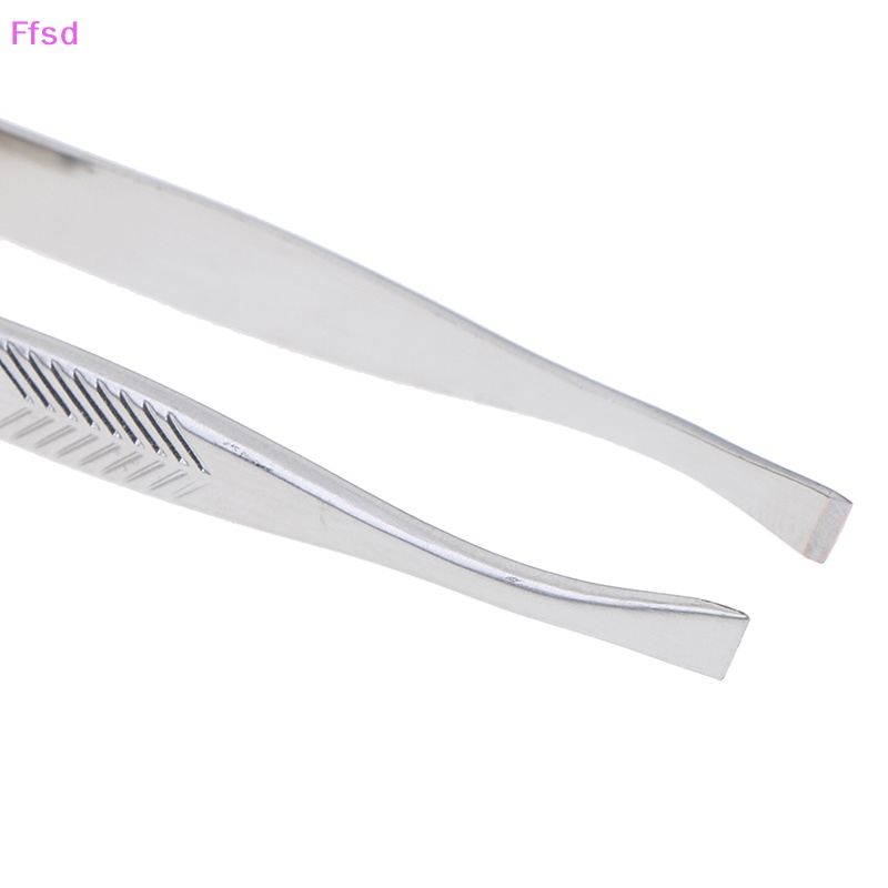 1 Nhíp Nhổ Lông Mày Có Đèn Led Bằng Thép Không Gỉ