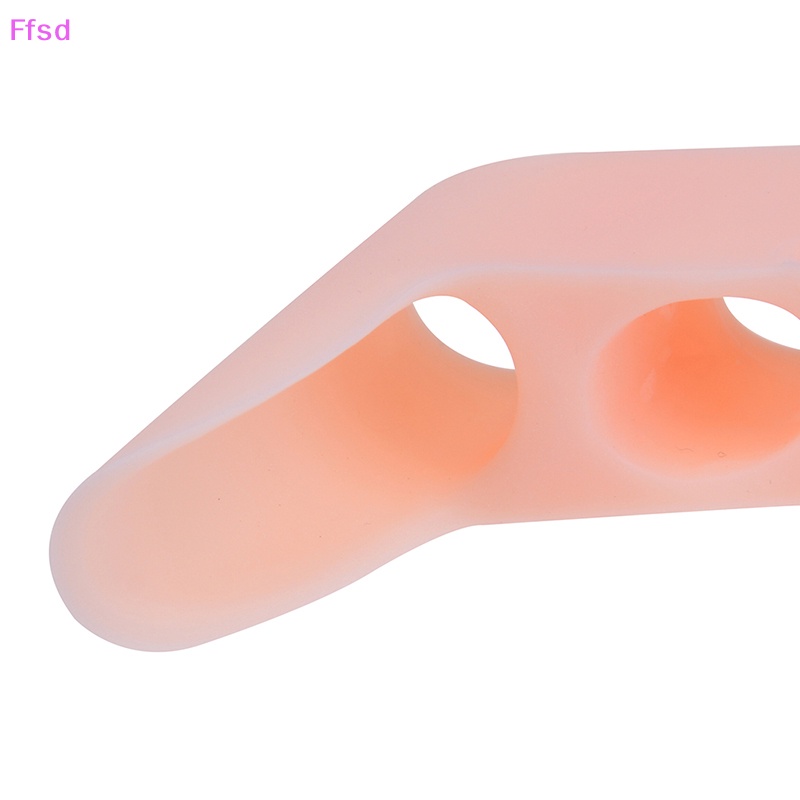 {Ffsd} Một Cặp Đệm Silicon Tách Ngón Chân Giảm Đau Chỉnh Sửa Chân hallux Thung Lũng * Bán Chạy