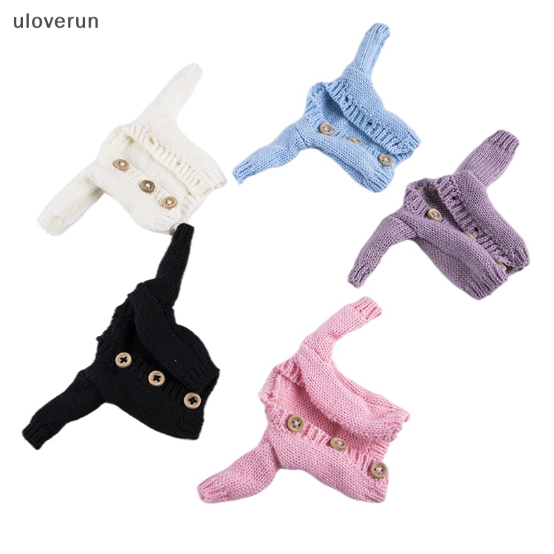 Áo Khoác Len Dệt Kim Ấm Áp Dành Cho Búp Bê BJD 1 / 6 26-30cm