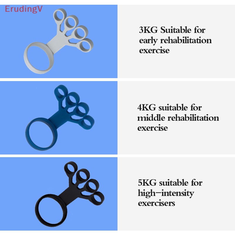 [ErudingV] Dụng Cụ Luyện Tập Cơ Ngón Tay Bằng Silicone