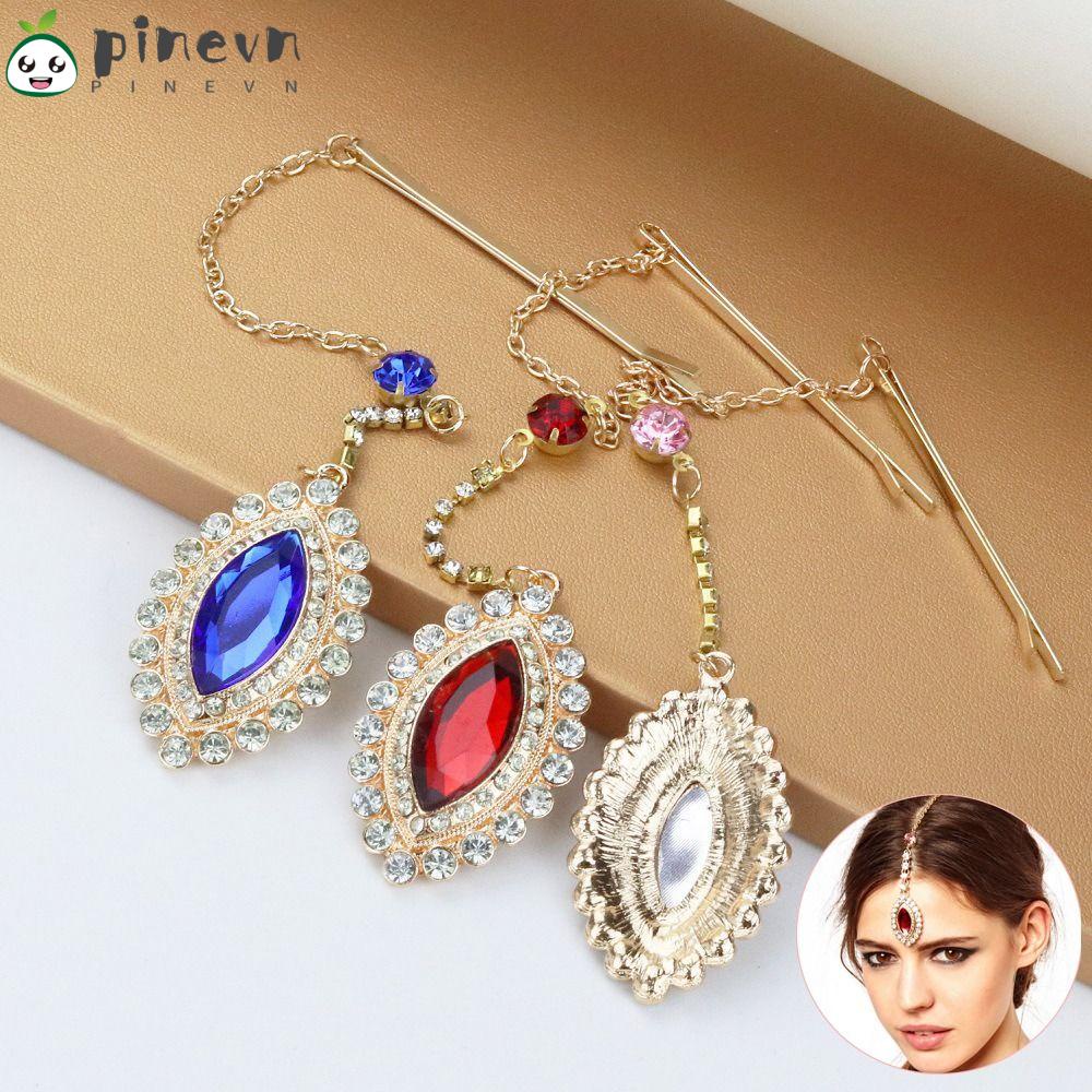 PINEVN Kẹp Tóc Đính Đá Thời Trang Cho Nữ