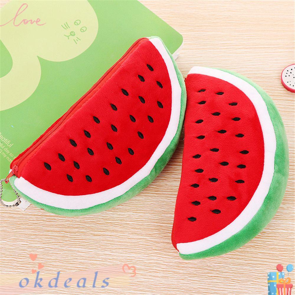OKDEALS Bóp Viết Họa Tiết Trái Cây Hoạt Hình Dễ Thương